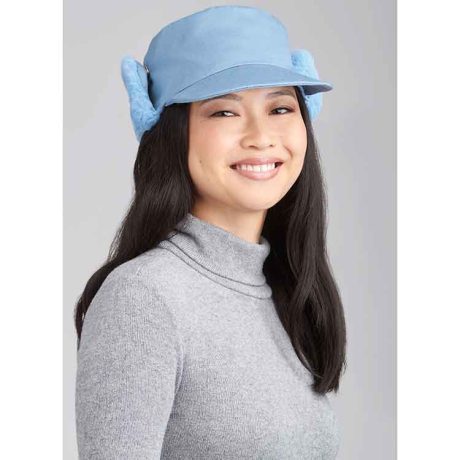 S9658 Misses' Hats, Headband, Mittens in Sizes S-M-L, Cowl and Infinity Scarf