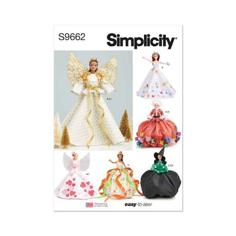 S9662 Holiday Fashion Doll Clothes