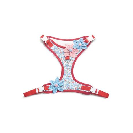 S9664 Dog Harness in Sizes S-M-L and Leash with Trim Options