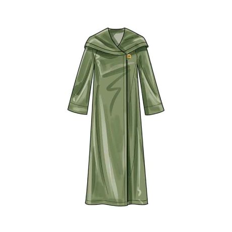 S9684 Misses' Hooded Coats and Jacket with Length Variations