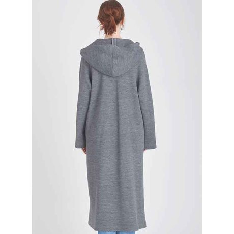 S9684 Misses' Hooded Coats and Jacket with Length Variations