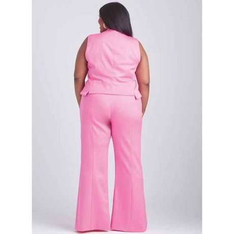 S9689 Misses' and Women's Vest and Pants