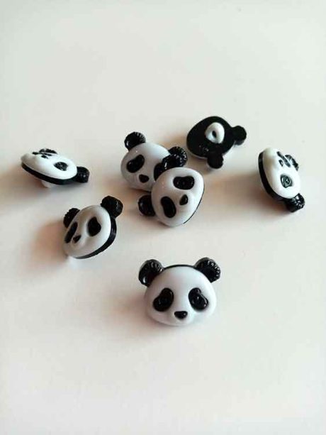 Panda head buttons (18mm)