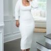 S9701 Misses' Knit Dress in Two Lengths by Mimi G Style - Image 3
