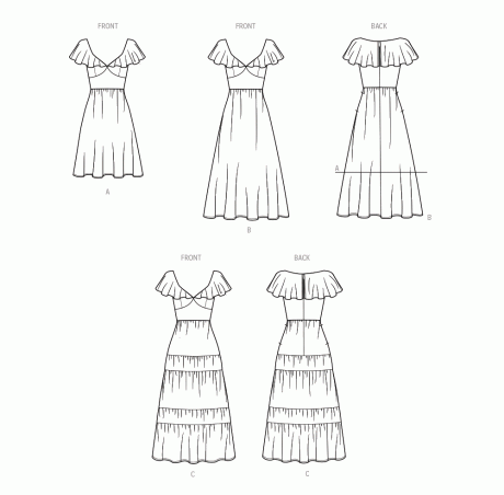 S9704 Women's Dresses - Image 3