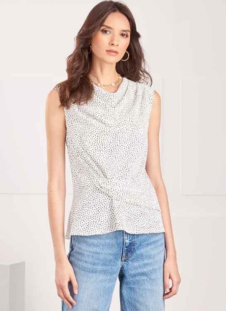 S9706 Misses' Tops - Image 4