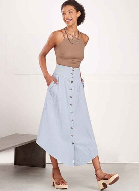 S9710 Misses' Skirts - Image 4