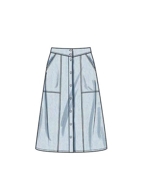 S9710 Misses' Skirts - Image 5