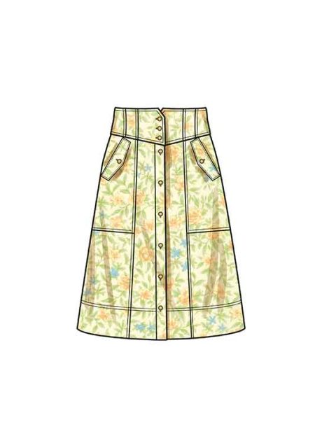 S9710 Misses' Skirts - Image 6