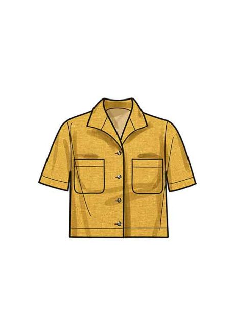 S9715 Misses' Shirt, Pants and Shorts - Image 5
