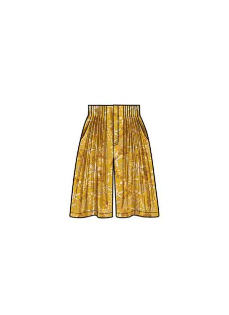 S9715 Misses' Shirt, Pants and Shorts - Image 7
