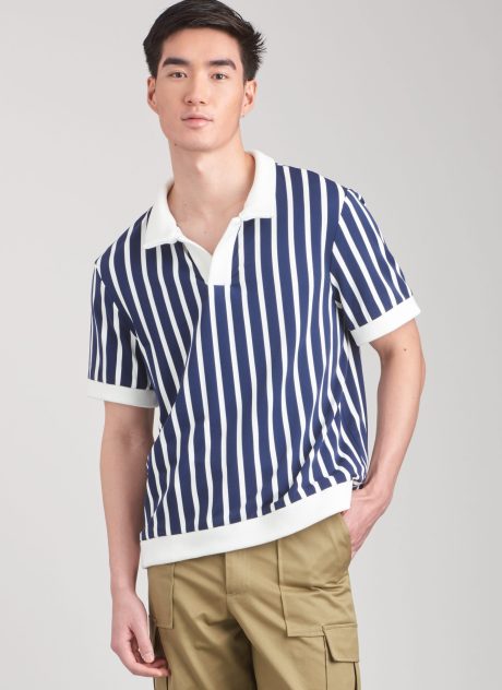 S9718 Men's Knit Top, Cargo Pants and Shorts