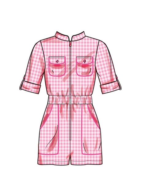 S9722 Children's and Girls' Jumpsuit, Romper and Dress