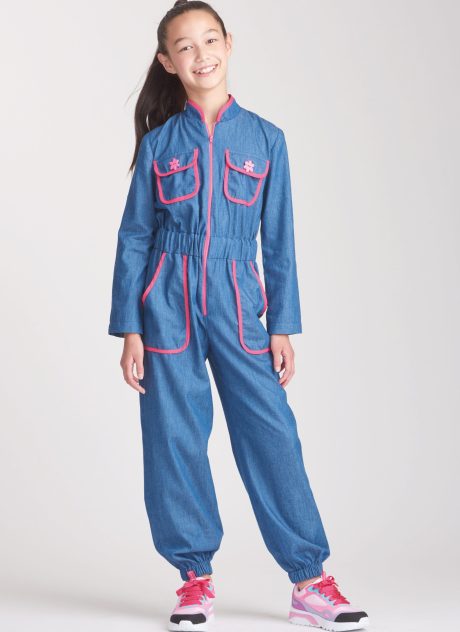 S9722 Children's and Girls' Jumpsuit, Romper and Dress