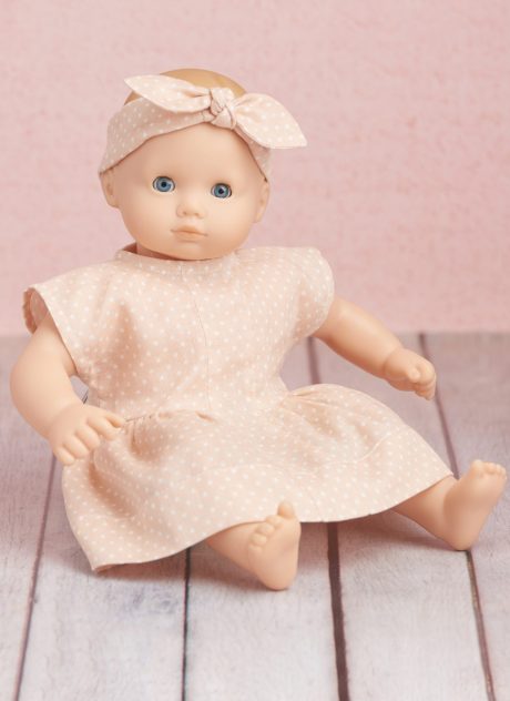 S9727 15" Baby Doll Clothes, Hat and Headband