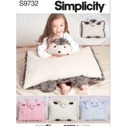 S9732 Plush Animal Pillow Cases