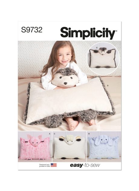 S9732 Plush Animal Pillow Cases