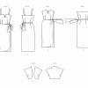 B6923 Misses' Dress and Bolero Jacket