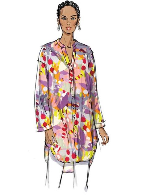 B6929 Misses’ Top and Tunic - Image 4