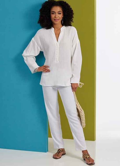 B6929 Misses’ Top and Tunic - Image 5