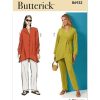 B6932 Misses’ Top and Pants