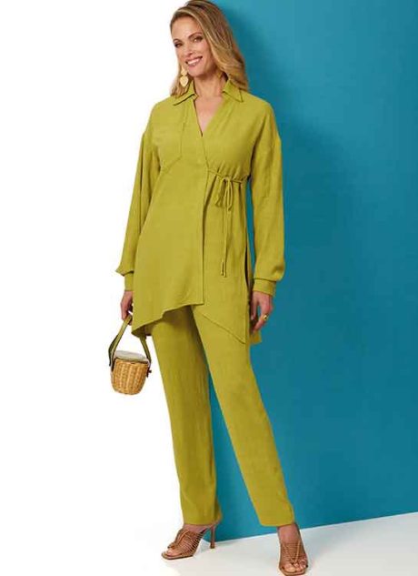 B6932 Misses’ Top and Pants - Image 5