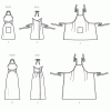 S9739A Misses' Back-Wrap Dress and Jumper in Two Lengths