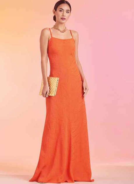 S9745 Misses' Slip Dress in Three Lengths