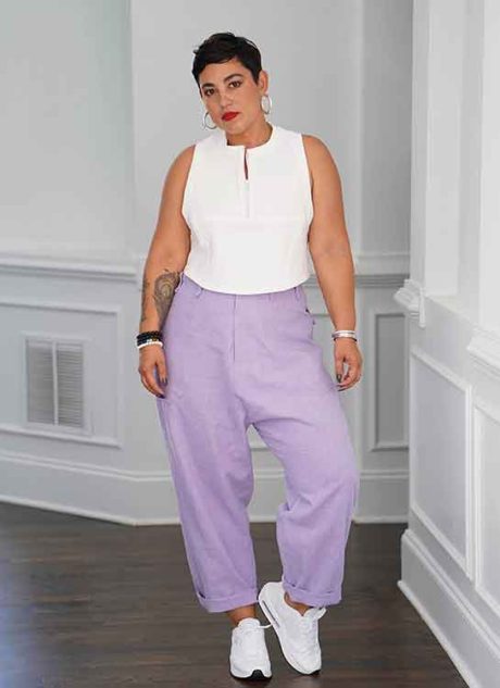 S9754 Misses' Tops and Cargo Pants by Mimi G Style