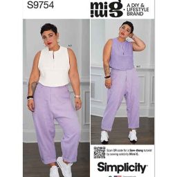 S9754 Misses' Tops and Cargo Pants by Mimi G Style