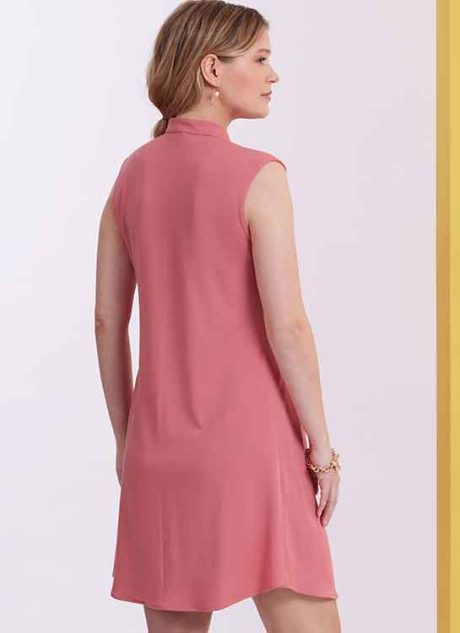 B6945 Misses' Knit Lounge Top, Dress and Pants