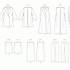 B6948 Misses' Jacket and Vest with Belt, Top, Dress and Pant