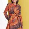 B6948 Misses' Jacket and Vest with Belt, Top, Dress and Pant