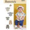 B6949 Babies' Shirts, T-Shirt, Pants and Hat