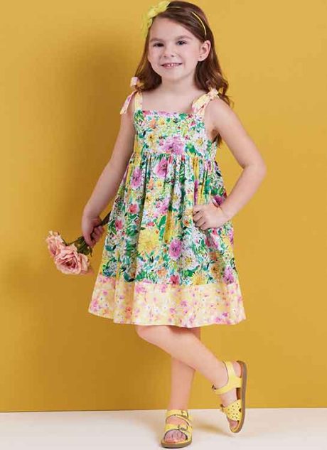 B6952 Children's Dresses, Tops, Shorts and Pants