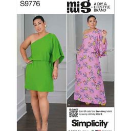S9776 Misses' Caftan In Two Lengths by Mimi G Style