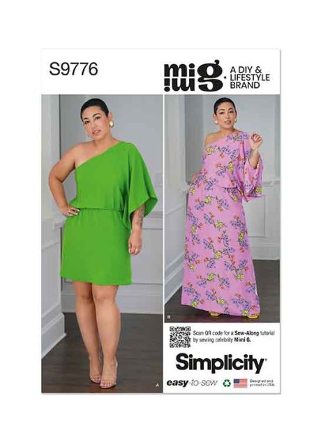 S9776 Misses' Caftan In Two Lengths by Mimi G Style