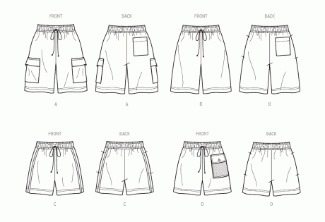 S9795 Unisex Shorts