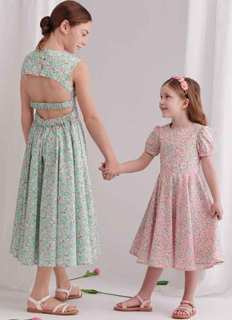 S9799 Children's and Girls' Dresses