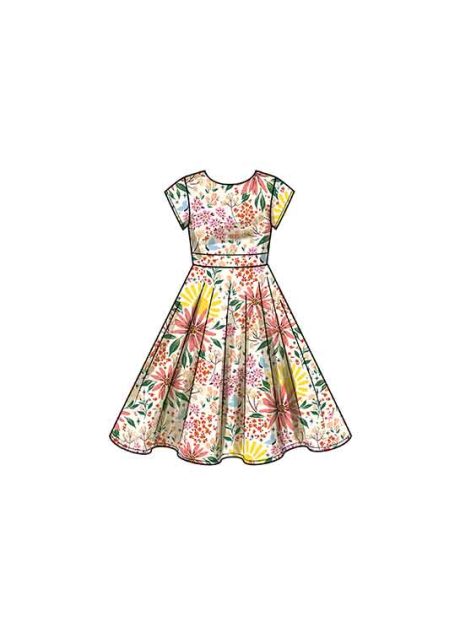 S9799 Children's and Girls' Dresses