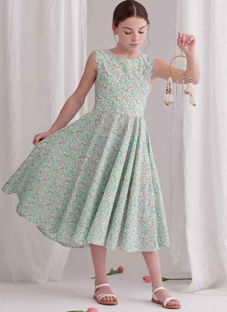 S9799 Children's and Girls' Dresses