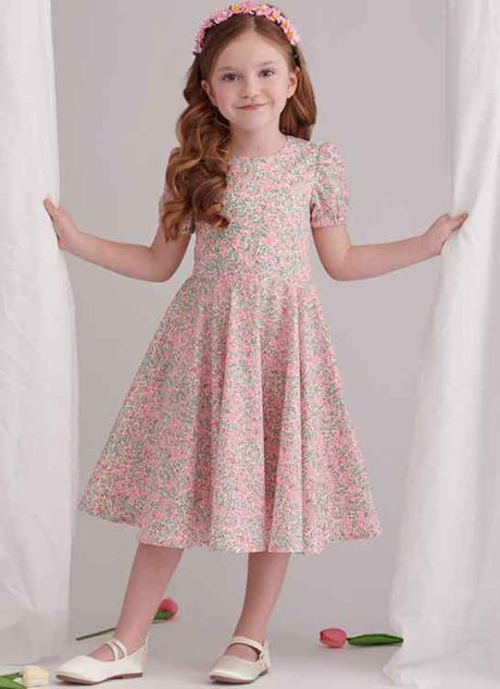 S9799 Children's and Girls' Dresses