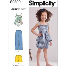 S9800 Children's Top, Pants and Shorts