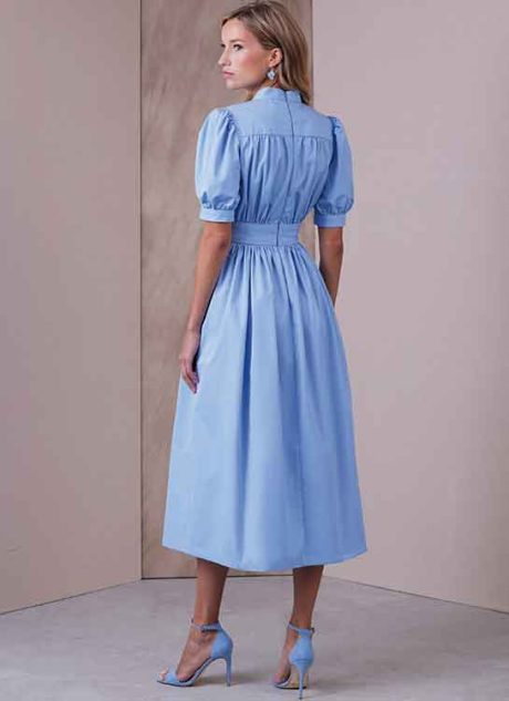 V1934 Misses' Dress in Two Lengths