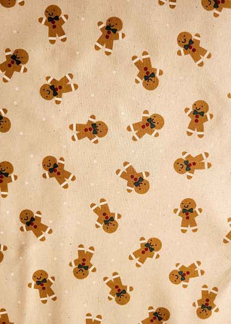John Louden 100% craft cotton ("Sweet Gingerbread") - Image 2