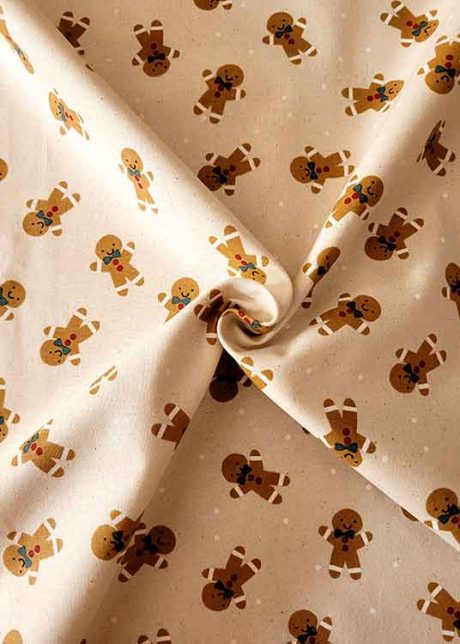 John Louden 100% craft cotton ("Sweet Gingerbread")