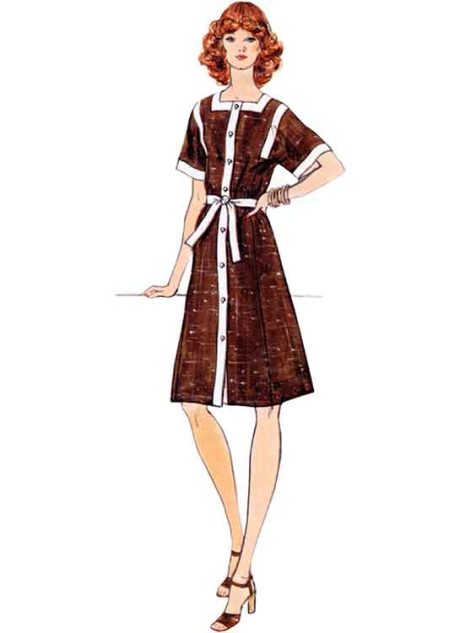 V1948 Misses' Dress