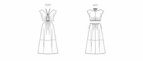 V1951 Misses' Dress by Rachel Comey