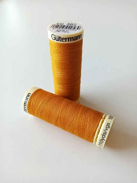Gutermann Sew All Thread Col. 362 (Orange)