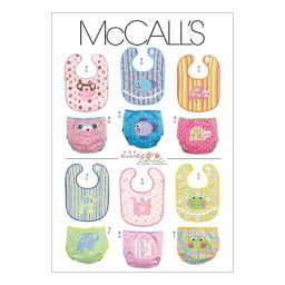 M6108 Infants' Bibs and Diaper Covers